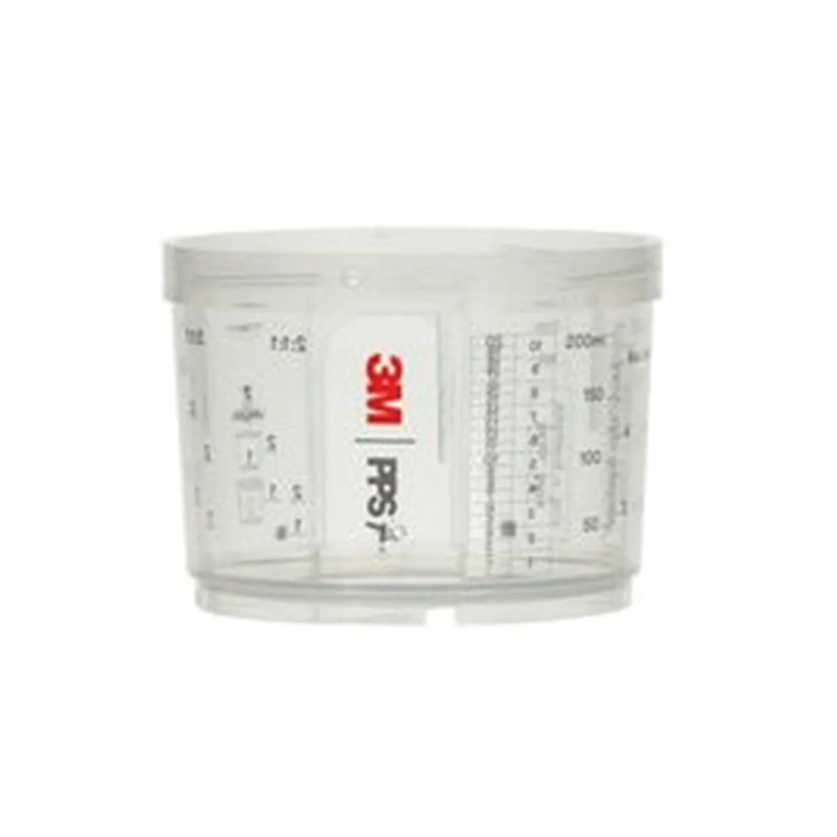 3M PPS 26115 Series 2.0 Mini Hard Cup, 200 mL, Use With: Quarter-Turn 2.0 Lid Locking System