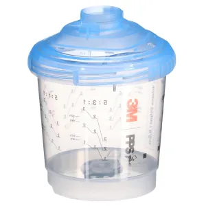 3M PPS Series 2.0 Vented Spray Cups Kit (8.5 fl oz, 250 ml) 125 Micron