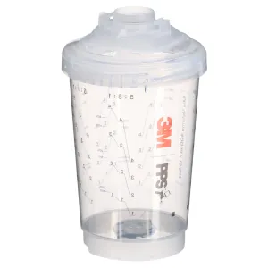3M Spray Cups Kit 26262, Midi (13.5 fl oz, 400 ml), 200 Micron Filter