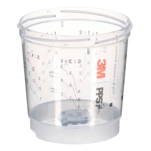 3M PPS Series 2.0 Vented Spray Cups (8.5 fl oz, 250 ml)