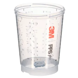 3M PPS Series 2.0 Vented Spray Cups (23.7 fl oz, 700 ml)