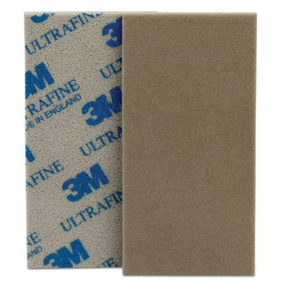 3M 03089 Performance Soft Sanding Sponge, 2-3/4 in W x 5-1/2 in L, 800/1000 Grit, Ultra Fine Grade, Tan Color