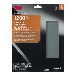 3M PAPER SHEETS-9" X 11" MICRO FINE 1200