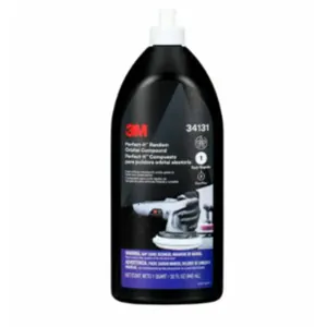 3M&trade; Perfect-It&trade; Random Orbital Compound 34131, 1 Quart (32 fl oz/946 mL), 6/Case