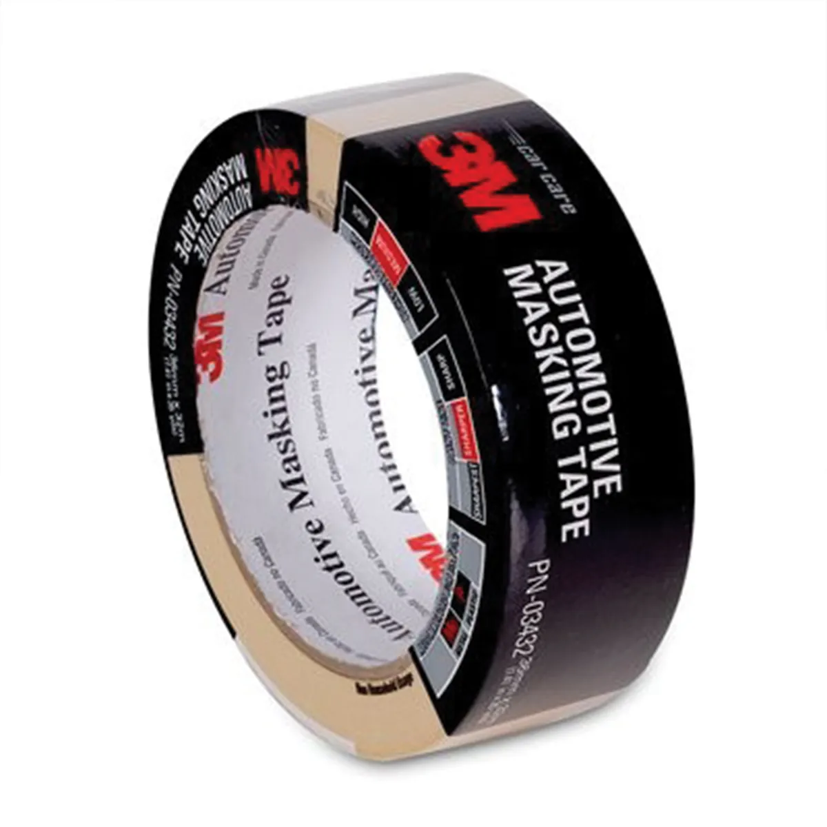 3M 03432 Automotive Masking Tape, 32 m x 36 mm, Tan