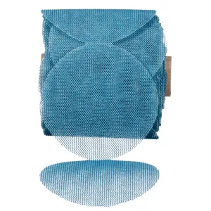 3M Hookit Blue Net Abrasive Disc 36440, 240, 5 in, 50 Discs/Cart, 4 Carts/Case