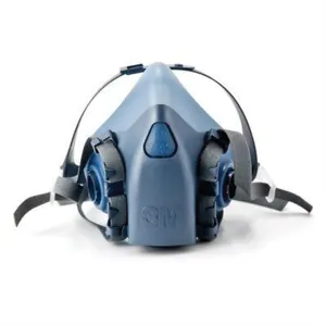 3M 37082 7500 Series Disposable Half-Mask Respirator, Medium, NIOSH Approved (Y/N): Yes