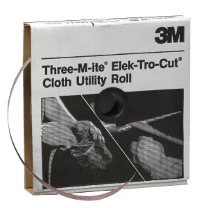 3M UTILITY ROLLS CLOTH THREEMITE 1"X50 YARDS 400 1/B