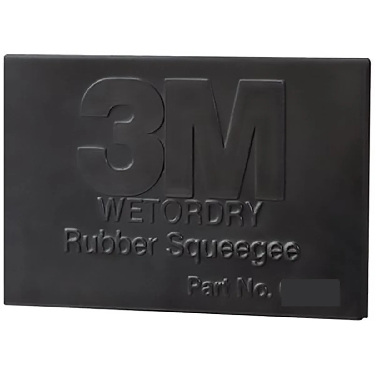 3M Wetordry™ Rubber Squeegee, 05518, 2 in x 3 in, 50 Count