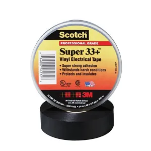3M ELECTRICAL TAPE VINYL 3/4IN X 52FT