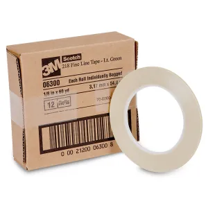 3M LINE TAPE FINE SCOTCH 1/8" X 60YDS 1EA