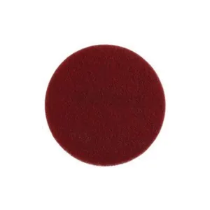 3M Scotch-Brite 65070 No-Hole Sanding Disc, 6 in, Very Fine Grade, Aluminum Oxide, Maroon