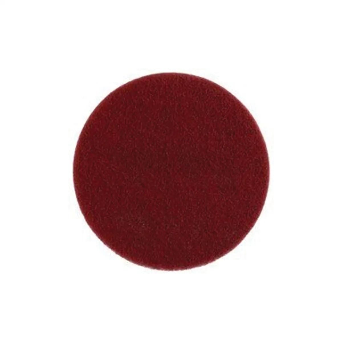 3M Scotch-Brite 65070 No-Hole Sanding Disc, 6 in, Very Fine Grade, Aluminum Oxide, Maroon