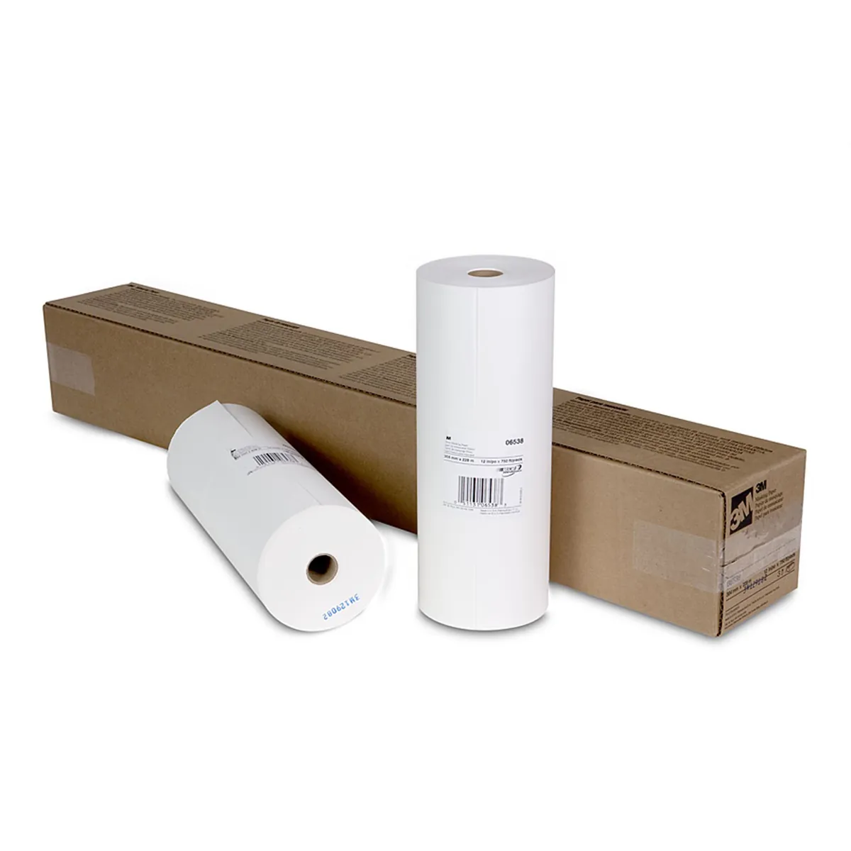 3M 3RLS MASKING PAPER WHITE 12" X 750