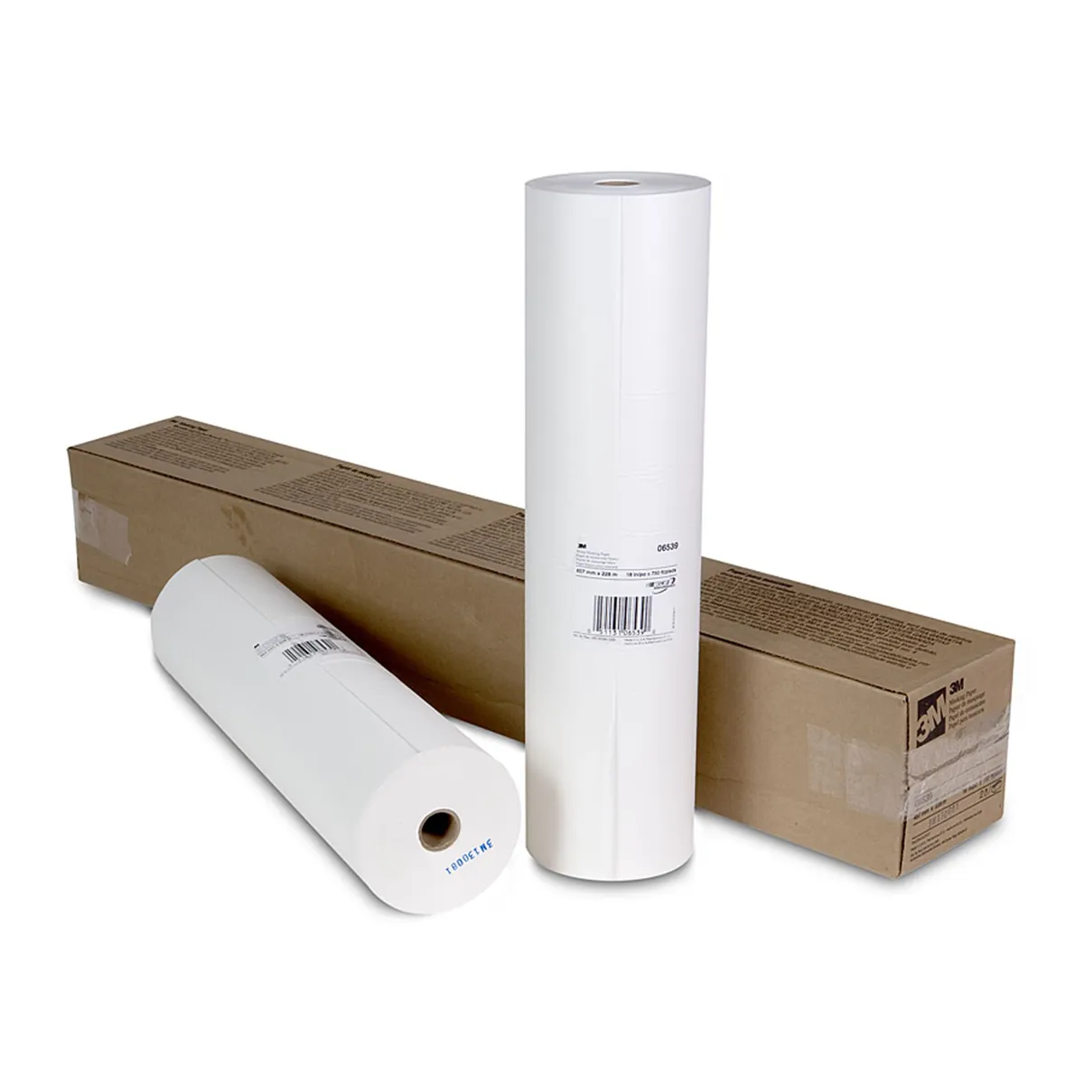 3M 2RL MASKING PAPER WHITE 18" X 750 FT 2 ROLL PACK