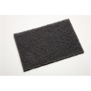 3M Scotch-Brite 07446 Blending Hand Pad, 6 in W x 9 in L, Medium, Gray