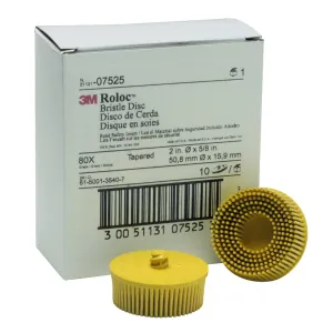 3M DISC ROLOC BRIS 80GR 2" 10/BOX YELLO