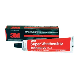 3M SUPER WEATHER ADHESIVE 5OZ TUBE BLACK_