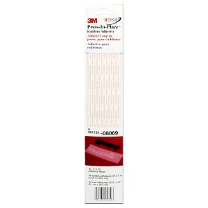 3M Press-In-Place Emblem Adhesive 08069, 2 in x 12 in