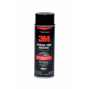 3M ADHESIVE-GENERAL TRIM CLEAR 18 FL.OZ. AEROSOL