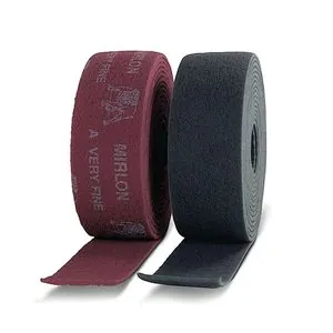 Mirka Abrasives Mirlon 18-573-448 18 Series Non-Woven Scuff Roll, 4 in W x 33 ft L, 1500 Grit