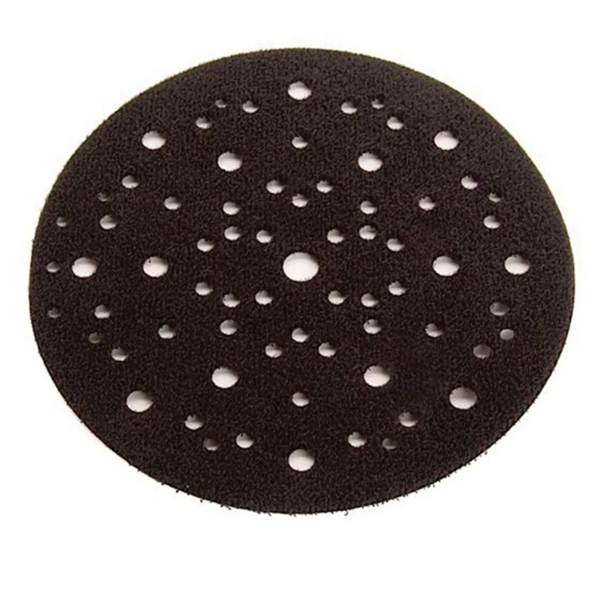 Mirka Abrasives 9956 Grip Faced Interface Pad Protector, 6 in Dia x 1/8 in THK, Hook and Loop Attachment