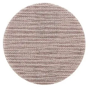 Mirka Abrasives Abranet 9A241180 9A Series Closed Coated Grip-On Sanding Disc, 6 in, P180 Grit, Aluminum Oxide