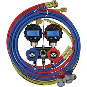 Black series 134A Digital minifold gauge set
