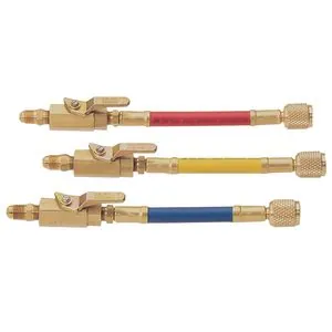 Mastercool ADA SET A/C 3PC MAN S/OFF W/BRS VALV
