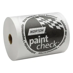 Norton Abrasives 6" x 750' White Polycoated Masking Paper