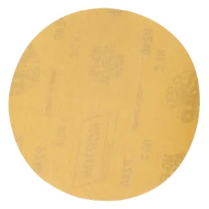Norton Gold Reserve 06230 A296 Series NorGrip Sanding Disc, 6 in, P320 Grit, Aluminum Oxide