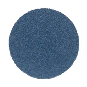 Norton BlueFire 23590 H875P Series NorGrip Sanding Disc, 6 in, 36 Grit, Zirconia Alumina