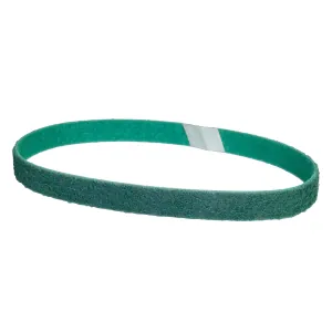 Norton Bear-Tex Rapid Prep 55311 Non-Woven Sanding File Belt, 18 in L x 1/2 in W, 320 Grit