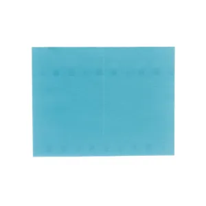 Norton Q775 Super Flexible Film 90551 Anti-Loading Coat Film Sheet, 6-11/16 in L x 5-1/8 in W, 600 Grit