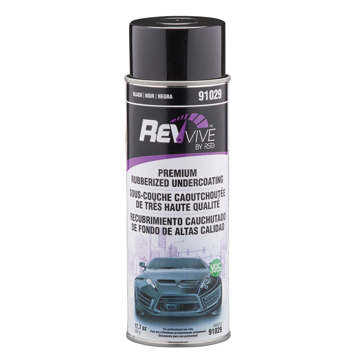 NORTON REVIVE PRODUCTS 91029 Premium Rubberized Undercoating, 17.7 oz, Black, 60 to 120 min Curing