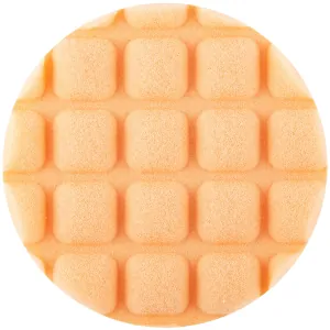 NORTON REVIVE PRODUCTS 91319 Single Sided CCS Waffle Cutting Pad, 3-1/2 in Dia, Foam Pad, Orange