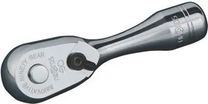 1/4" Drive 90-Tooth 3" Stubby