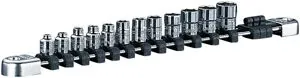 12 Piece 1/4" Drive 6 Point