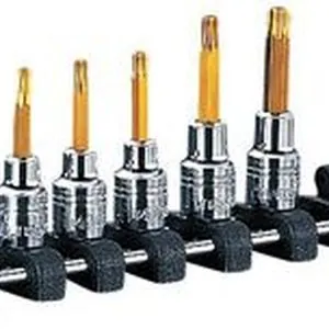 5 Piece 1/4" Drive Torx