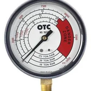 PRESSUE GAGE 0-10K PSI 0-30ton