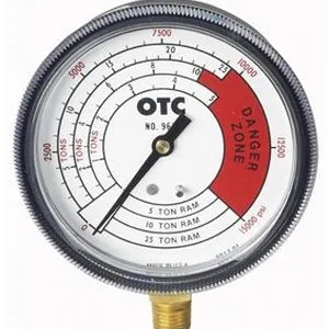 Pressure Gauge 4-Scales 0-25