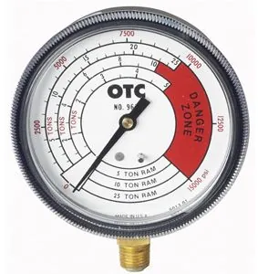Pressure Gauge 4-Scales 0-25