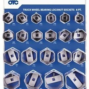 21 Piece 6 Point Locknut