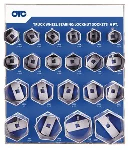 21 Piece 6 Point Locknut