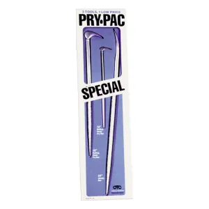 OTC PRY BAR SET 3PC 2 ROLLING HEAD 1 JIMMY BAR