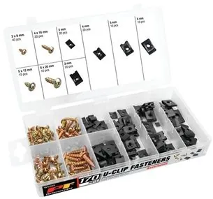 170 Piece U-Clip Fastener