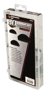80 Piece Metric Woodruff Key