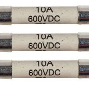 Fuse 10 amp/600 VDC 3 pack