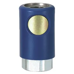 Prevost COUPLER 1/4" FEM NPT GOLD F/MIL777
