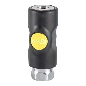 Prevost 1/4 Inch Female NPT PrevoS1 ASI 06 ARO 210 1/4 Inch Composite Body Quick Safety Coupler for Compressed Air